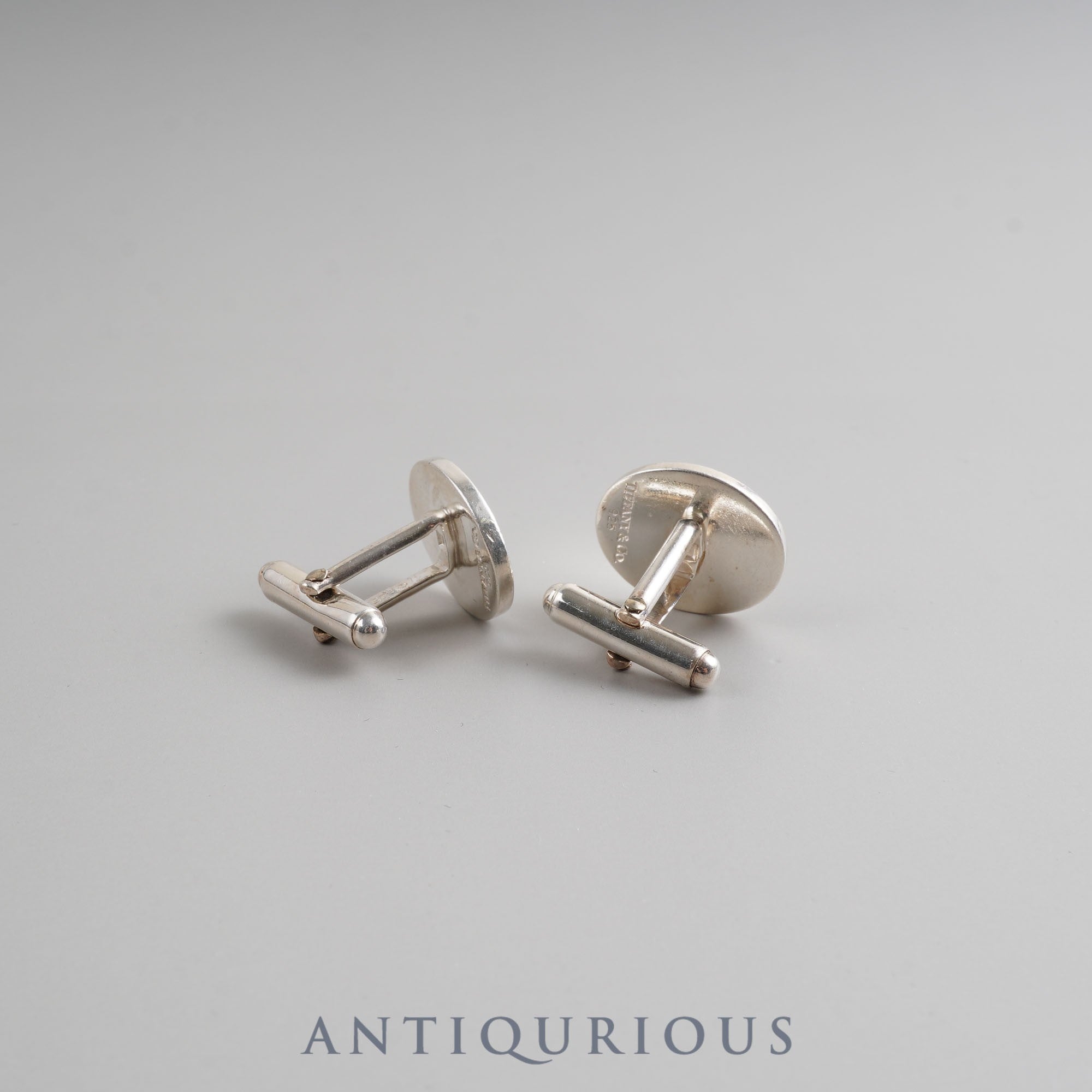 ティファニー カフリンクス オーバル SV925 袋