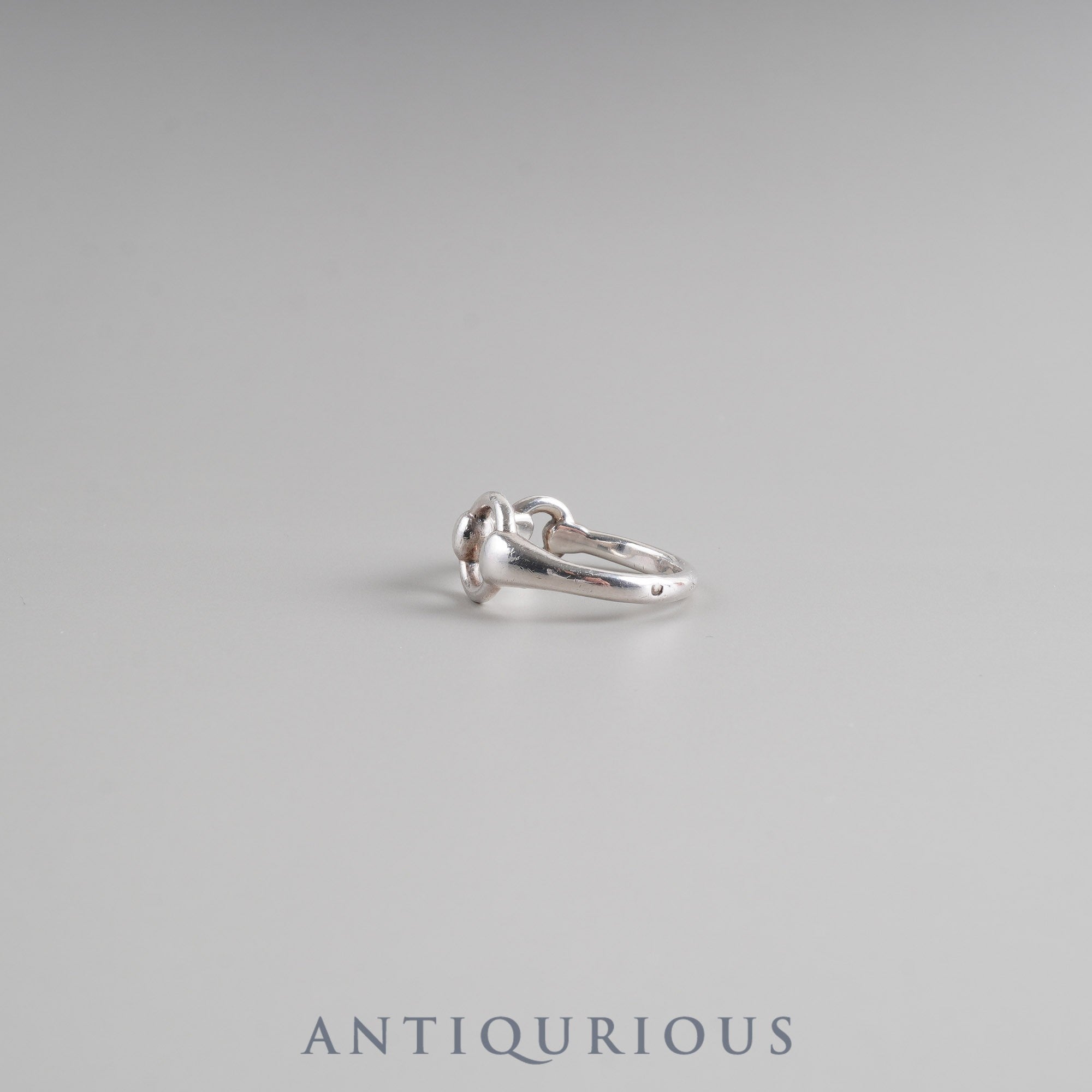 Hermes Ring Horsebit SV925 Size 13