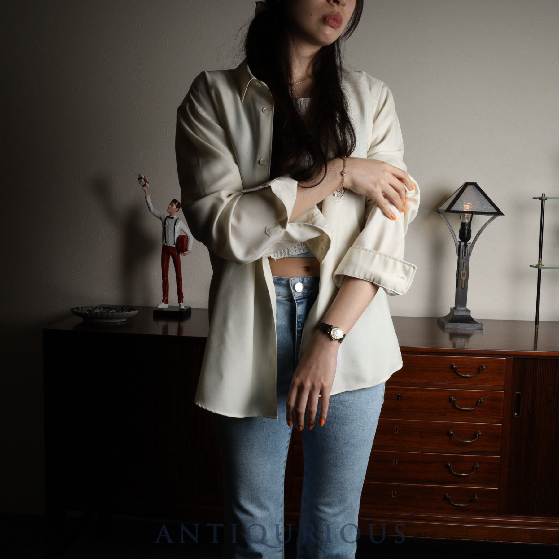 Cartier Must Vendôme VLC SM 590004 Quartz SV925 Genuine buckle (GP) Front Trinity dial Box, booklet, warranty card (1989) Complete service completed at a Cartier boutique