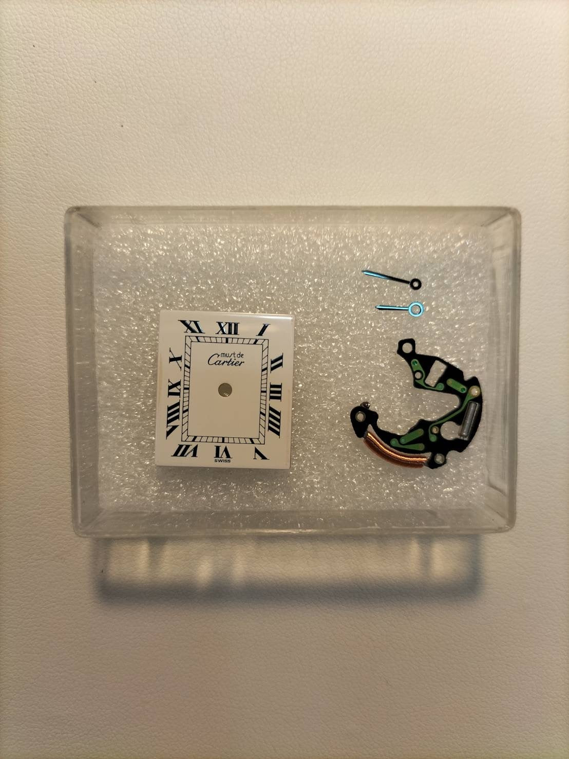 Cartier Must Tank LM 1616 Quartz Caliber 90 SV925 Leather Strap with Genuine Stainless Steel Buckle, White Roman Dial, Commemorative Engraving, Limited Edition of 100, Overhauled