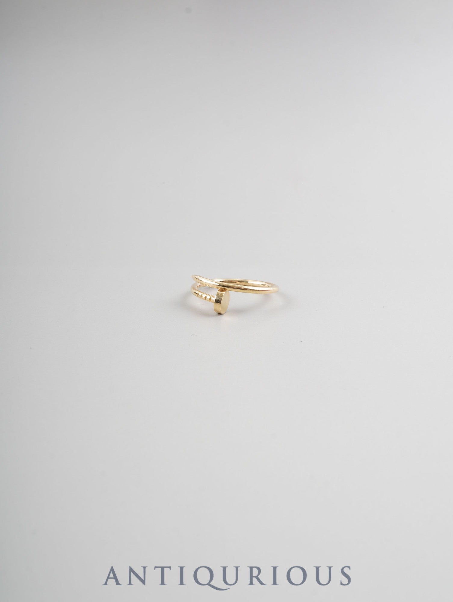 カルティエ リング ジュスト アンクル SM Au750 #58 箱 証明書(2024年)