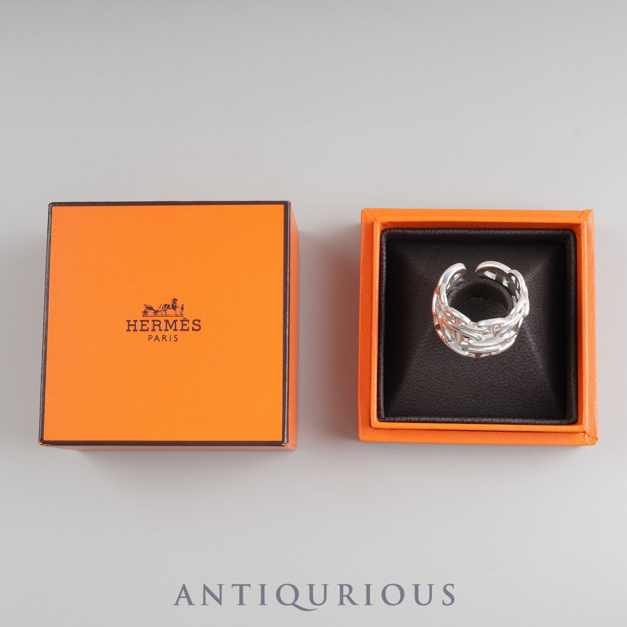 Hermes Ring Chaine d'Ancre Anchaine