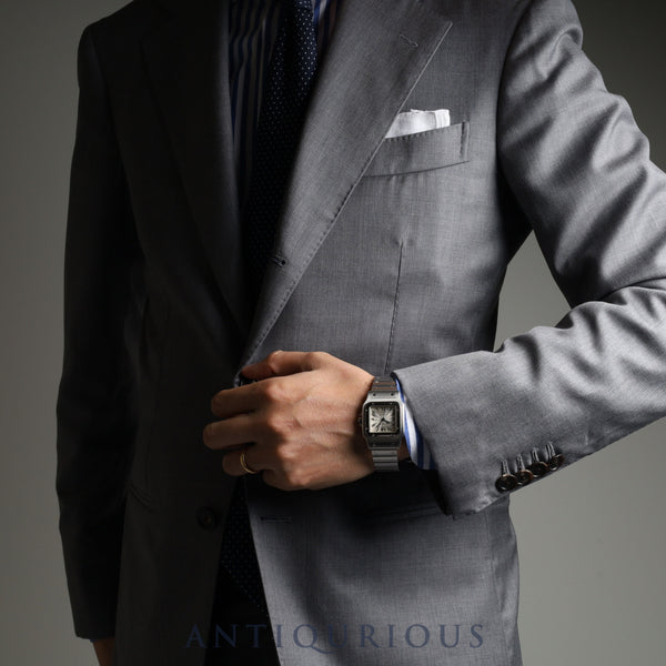 カルティエ サントス ガルベLM 2319 自動巻き SS SS シルバーギョーシェ文字盤