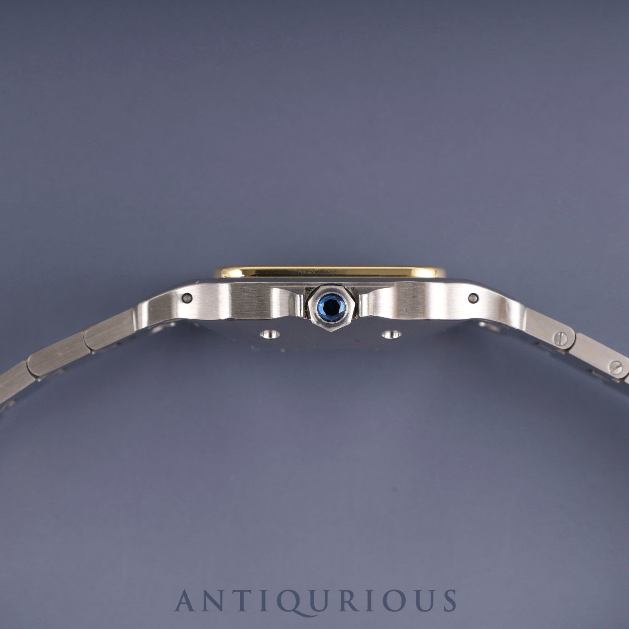 カルティエ サントス ガルベ LM AC23,80gr OR 0,750 4,05gr / 2961 自動巻き SS/YG SS/YG ホワイトローマン文字盤 カルティエブティックにてコンプリートサービス済み