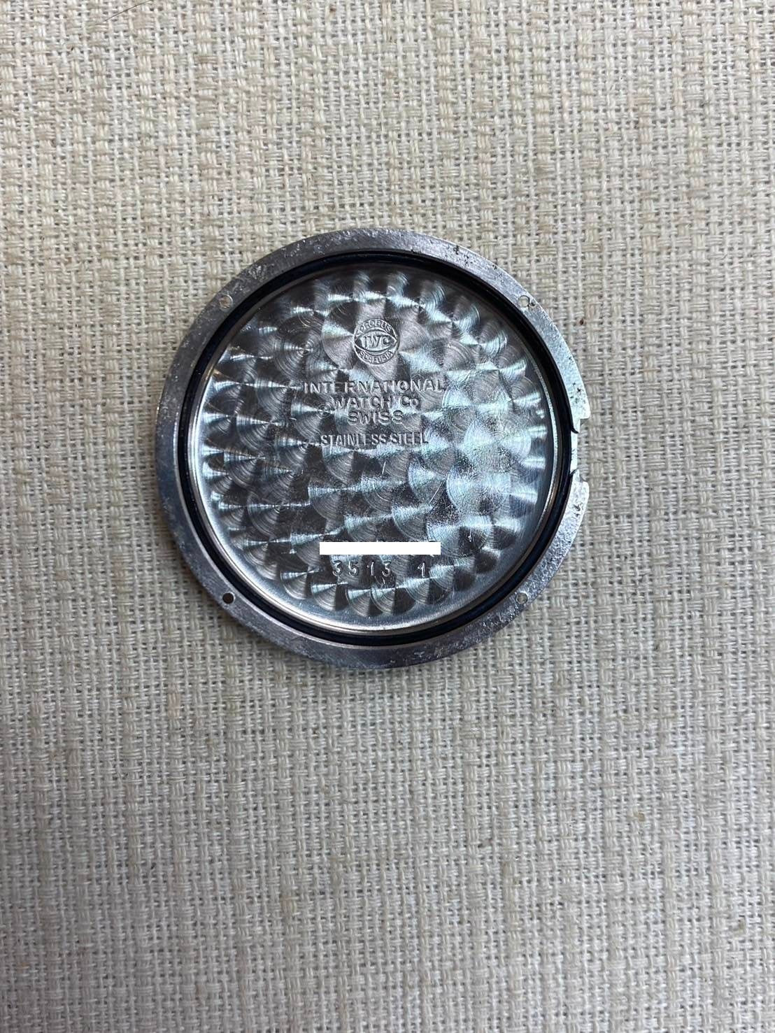 IWC Portofino IW3513 Automatic Cal.39521 SS Genuine belt Genuine buckle (SS) White dial Warranty (1992) IWC