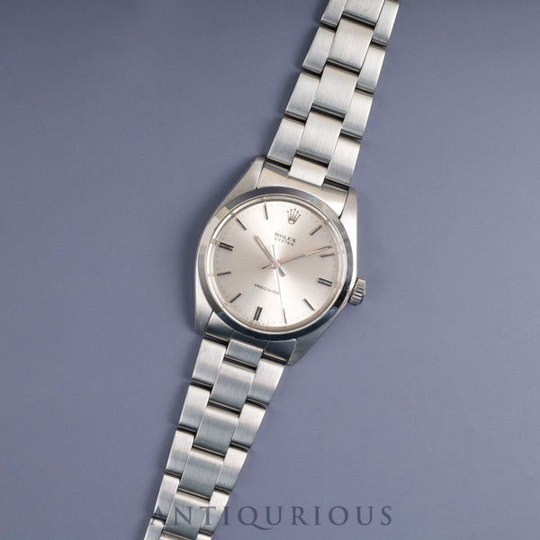 ロレックス オイスター プレシジョン 6426 手巻き Cal.1225 SS SS シルバー文字盤 33番台(1970年) オーバーホール済み