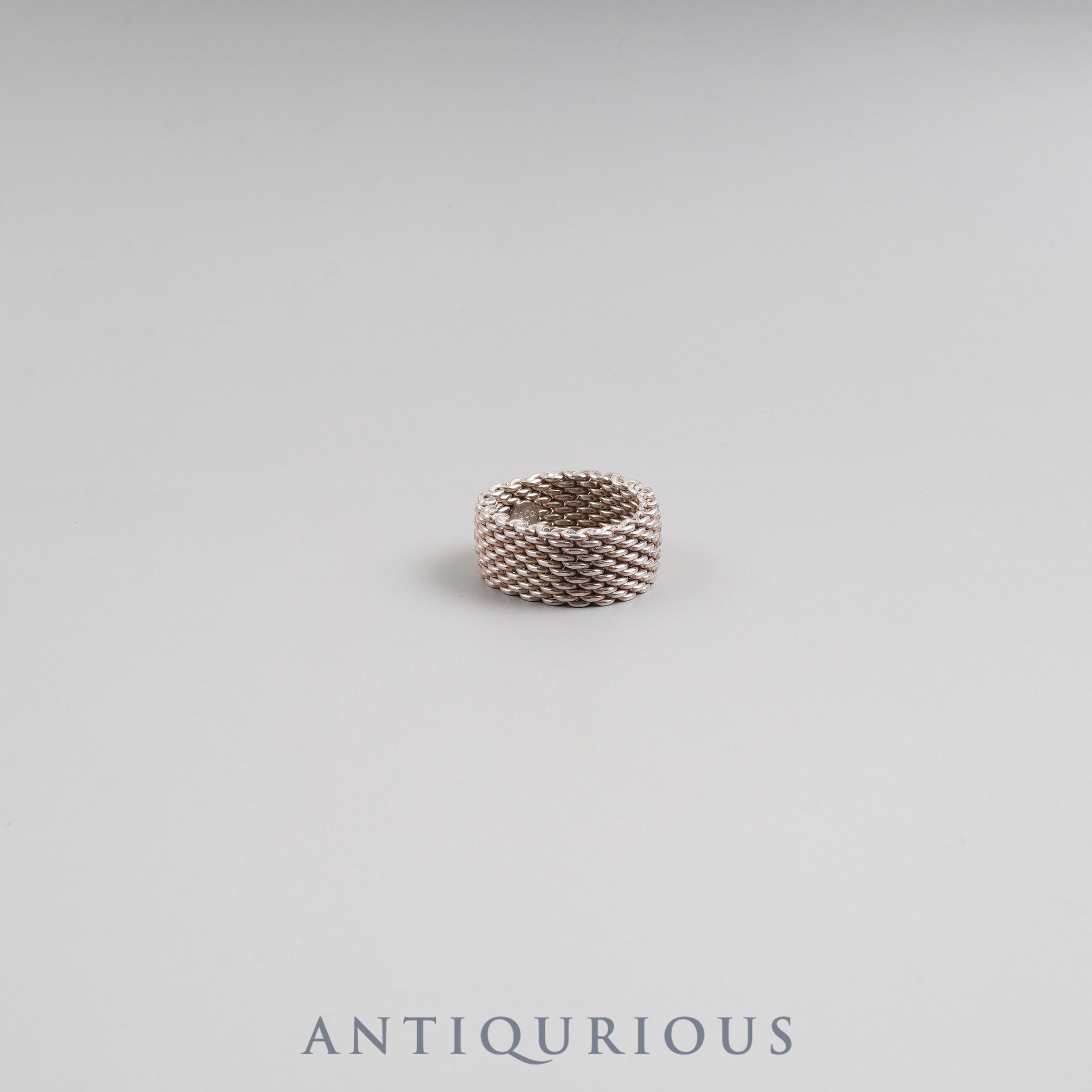 ティファニー リング サマセット スターリングシルバー 約15号 保存袋