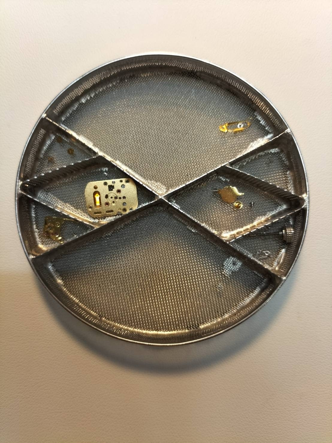 Tiffany East West 37447102 Quartz SS Leather Third party buckle (SS) Silver Arabic dial Box Warranty (2017) Overhauled