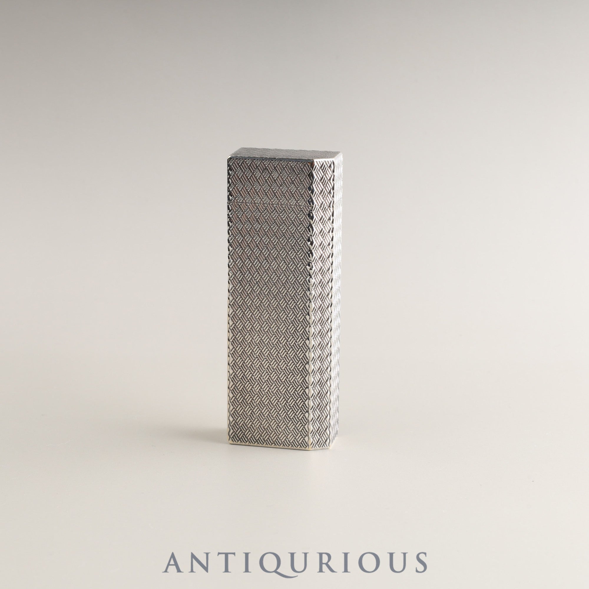 Cartier lighter Pentagon silver color