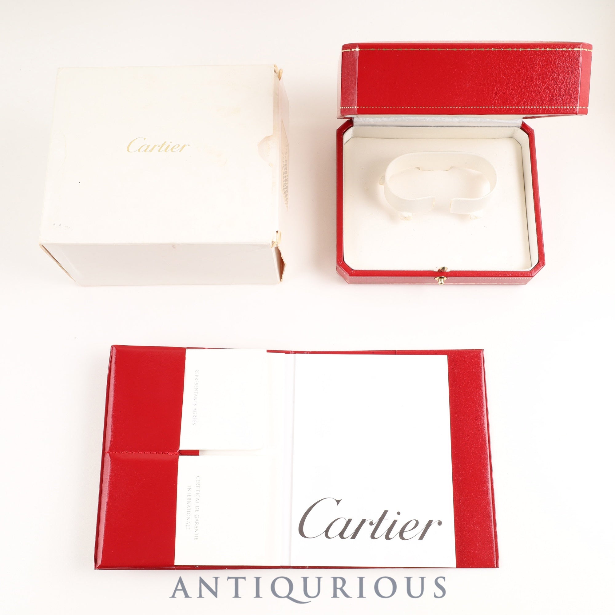 Cartier Must Colisee 2410 Quartz Caliber 157 SV925 Leather Strap with Genuine GP Buckle, White Dial, 24mm, Box, Warranty Card (1999), Overhauled