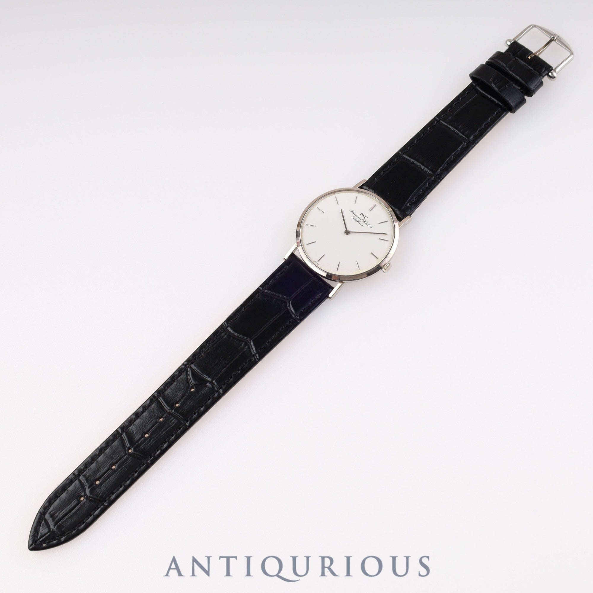 IWC Portofino IW201003 Manual winding Cal.1852 750 Leather Genuine buckle (SS) White dial Overhauled IWC