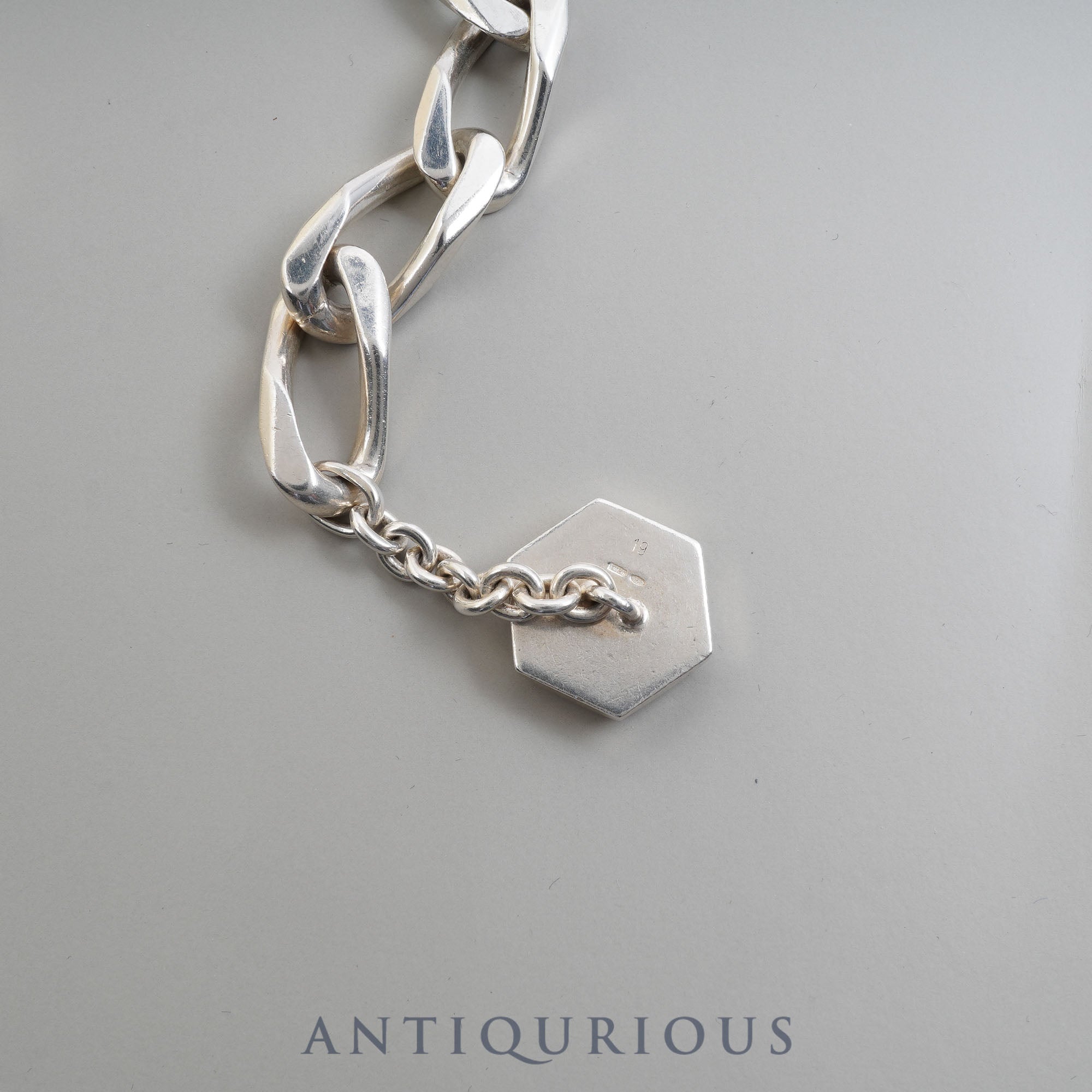 Gucci Bracelet Bangle Figaro Chain SV925