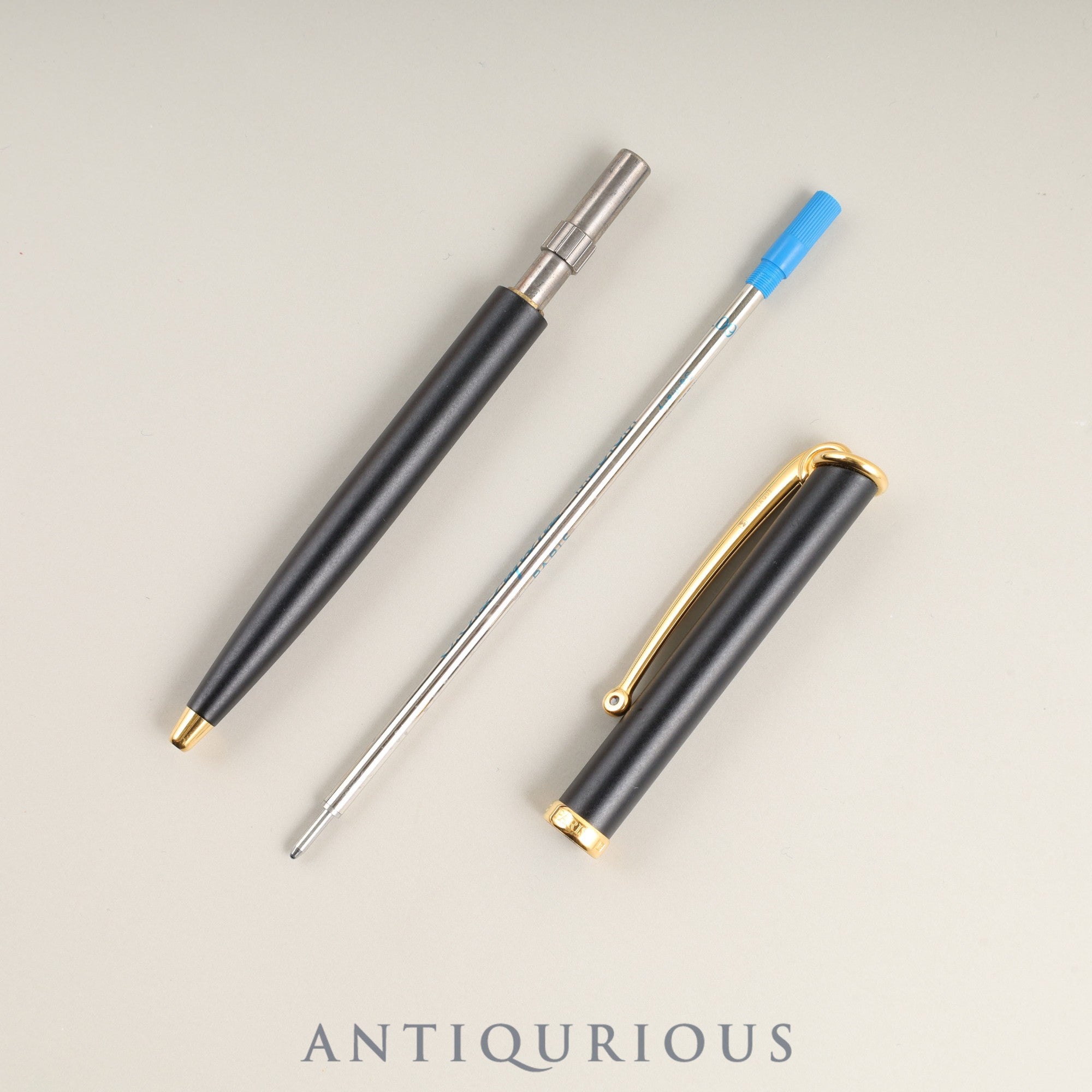 エルメス アレグロ シャープペンシル/ボールペン GP/レジン 箱 保存袋 冊子 保証書(1994年)未使用デュポン社リフィル×3(ブラック・M/F、ブルー・F)シャープペンシル芯×2