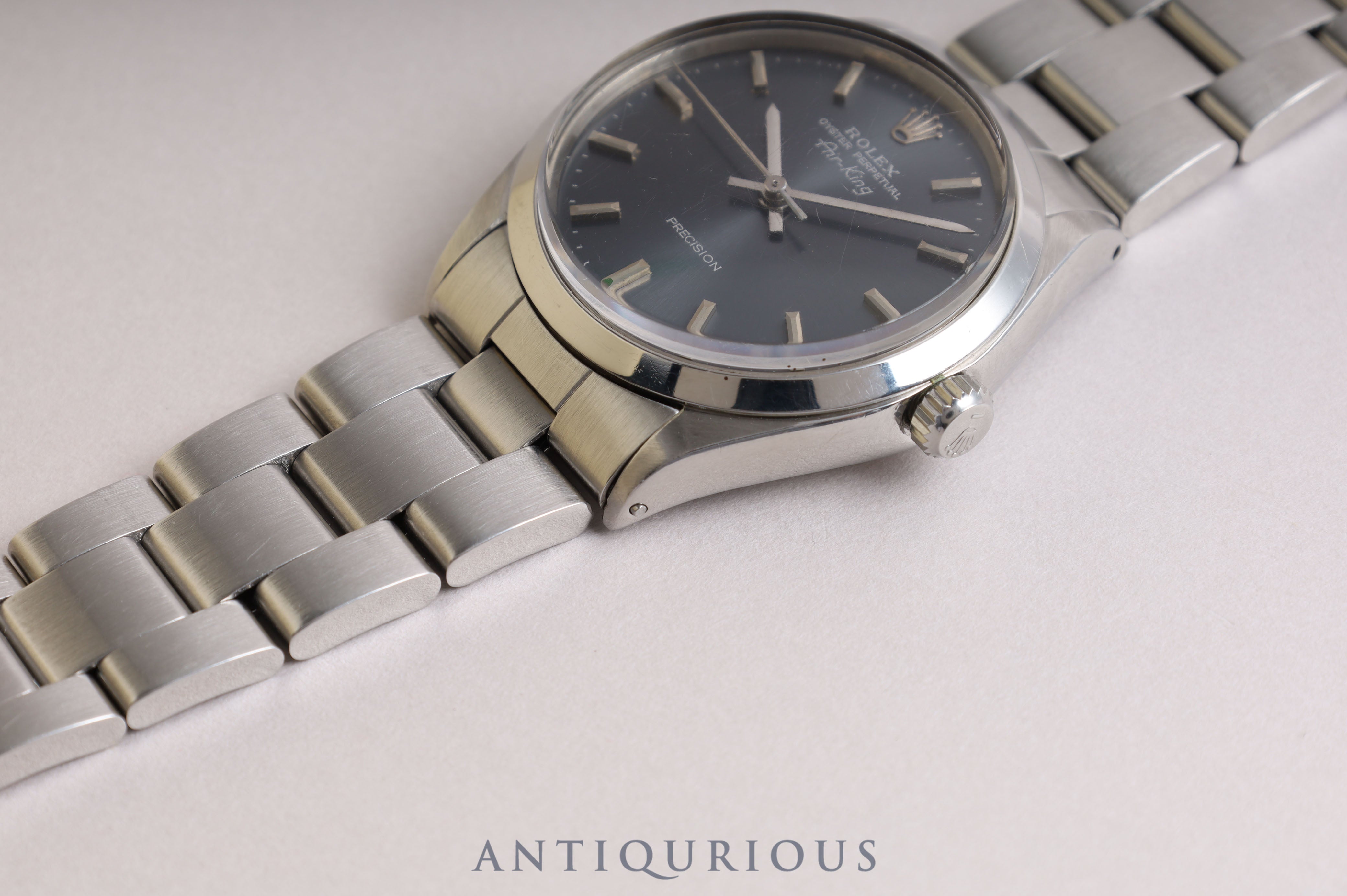 Rolex Air King 5500 Grey Dial