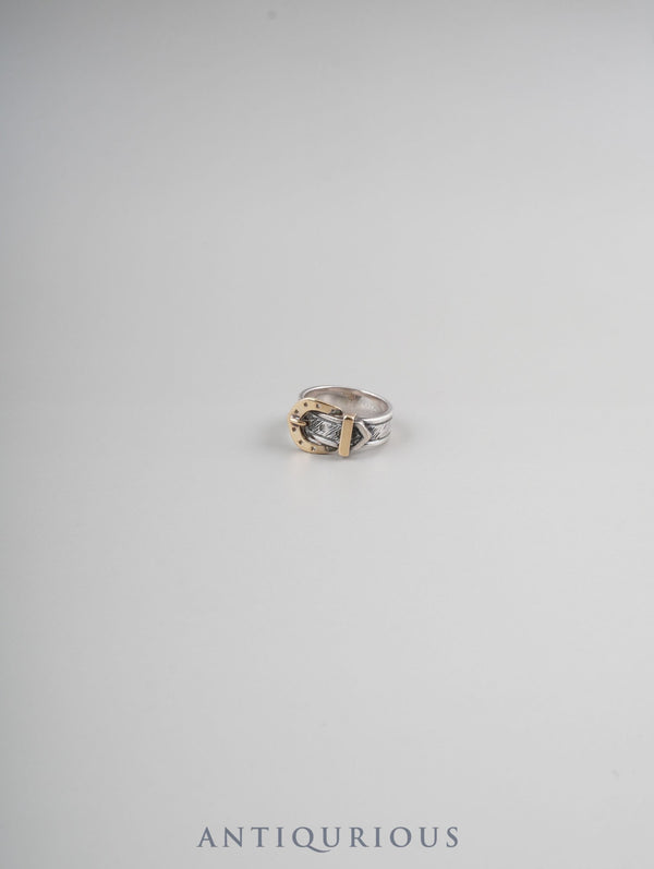 エルメス リング ホースシュー SV925/750 #53 12.5号