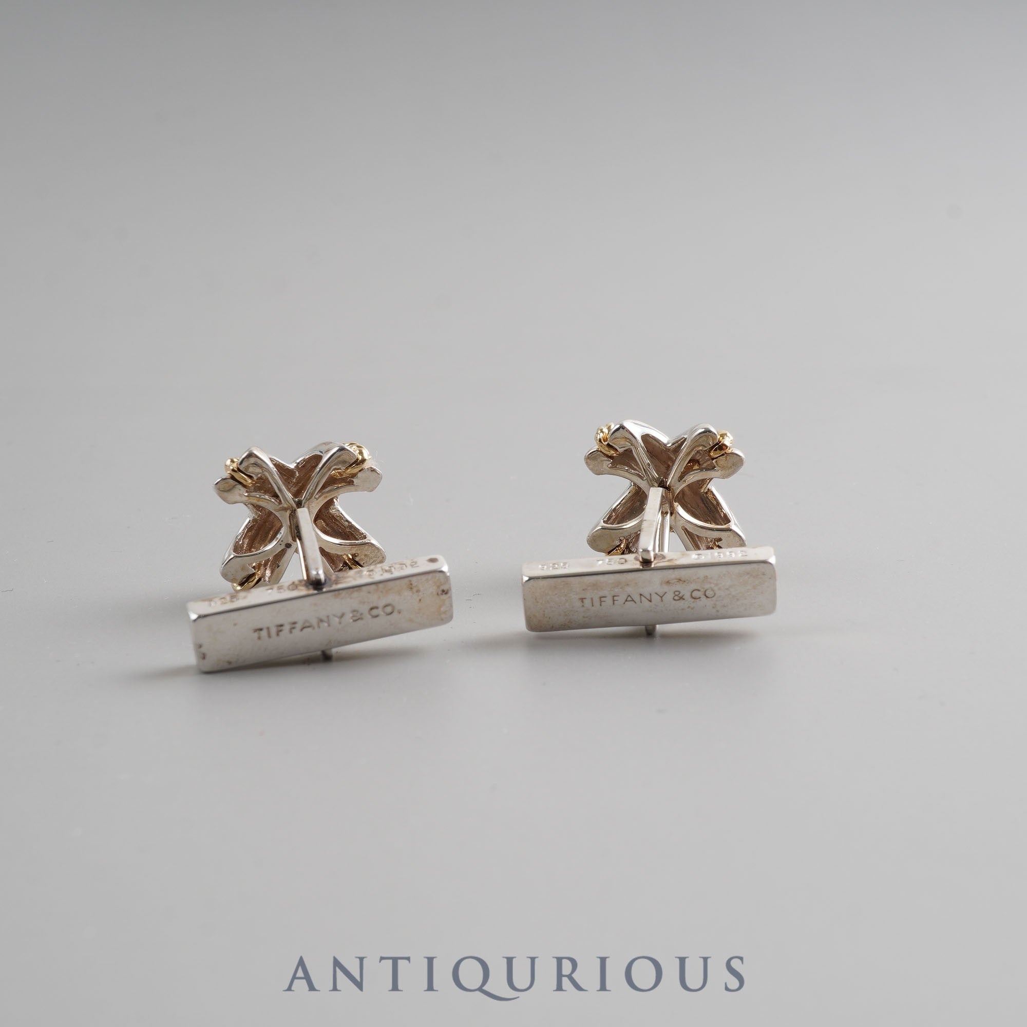 ティファニー カフリンクス シグネチャークロス SV925 750 袋