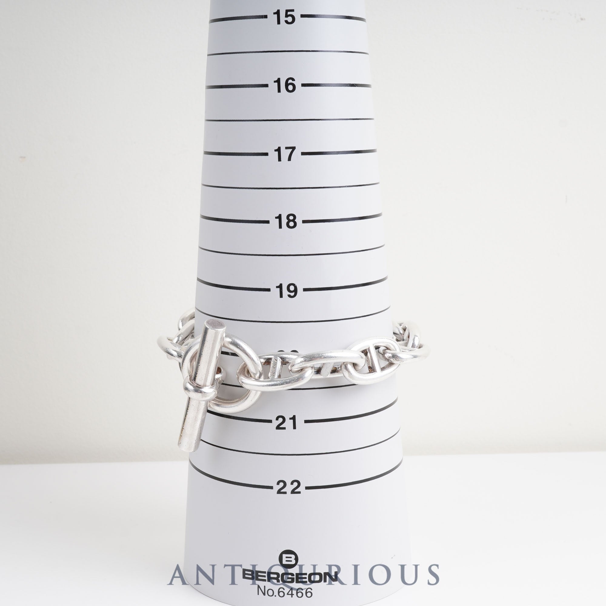 Hermes bracelet Chaine d'Ancre TGM 14 links Margiela period 925 no stamp