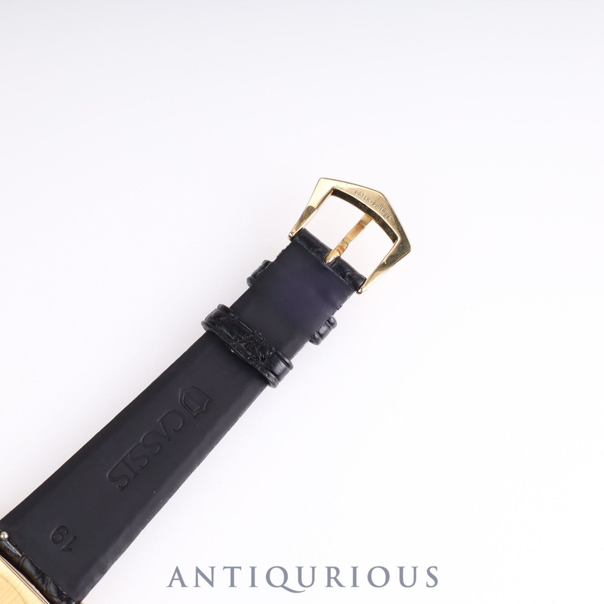 Patek Philippe Gondolo 5024J Manual winding Cal.215 YG Leather White Arabic dial Box Warranty (1995) Booklet