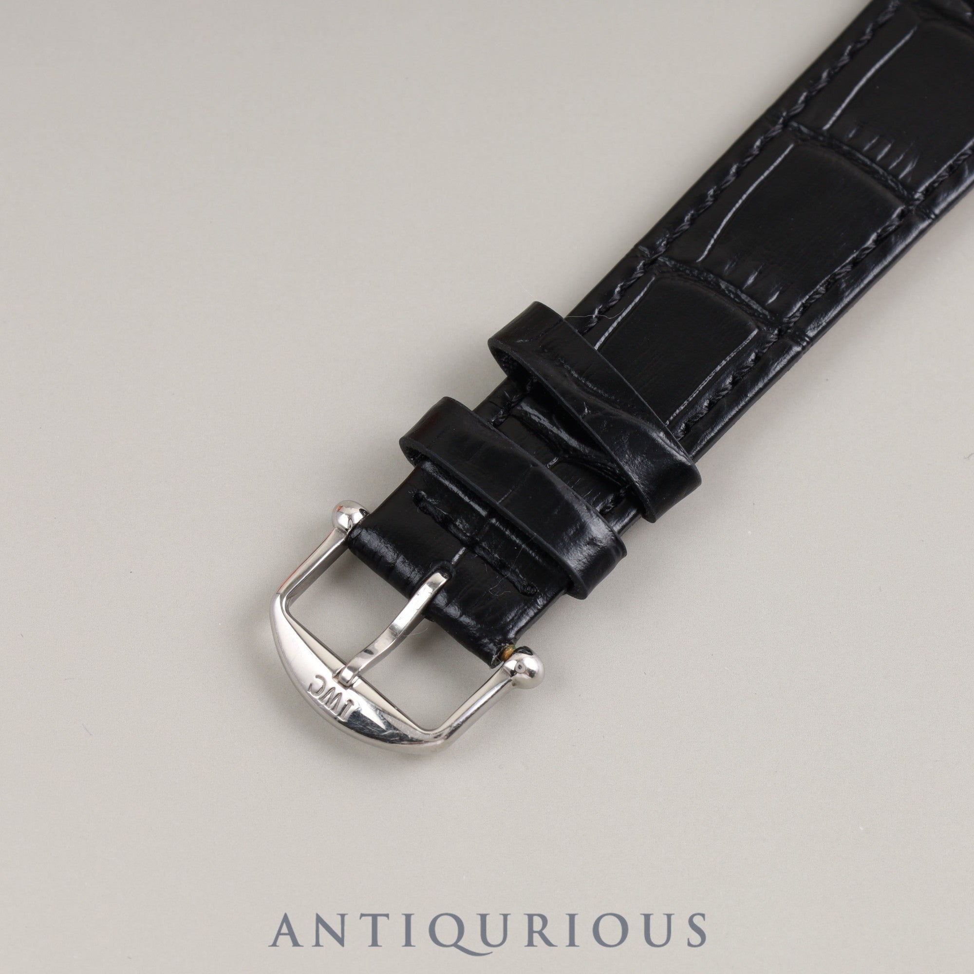 IWC Portofino IW333105 Quartz Cal.IW2210 SS Leather Genuine Buckle White Dial Overhauled IWC