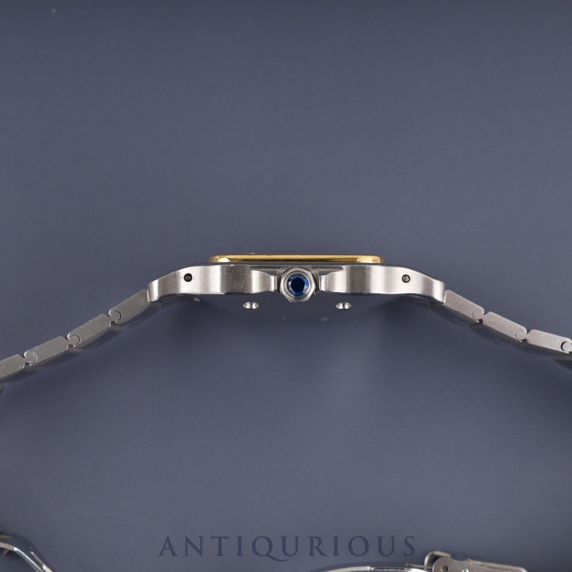 カルティエ サントス ガルベ LM 81036283 / 2961 自動巻き Cal.2671 SS/YG SS/YG ホワイトローマン文字盤 オーバーホール済み