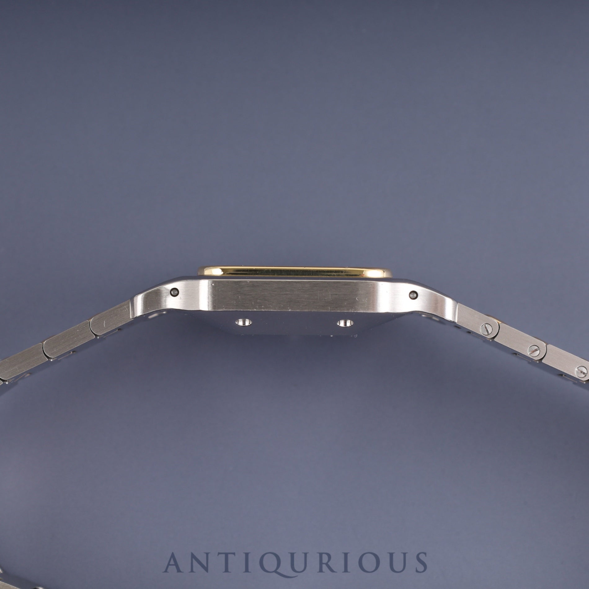 カルティエ サントス ガルベ LM AC23,80gr OR 0,750 4,05gr / 2961 自動巻き SS/YG SS/YG ホワイトローマン文字盤 カルティエブティックにてコンプリートサービス済み