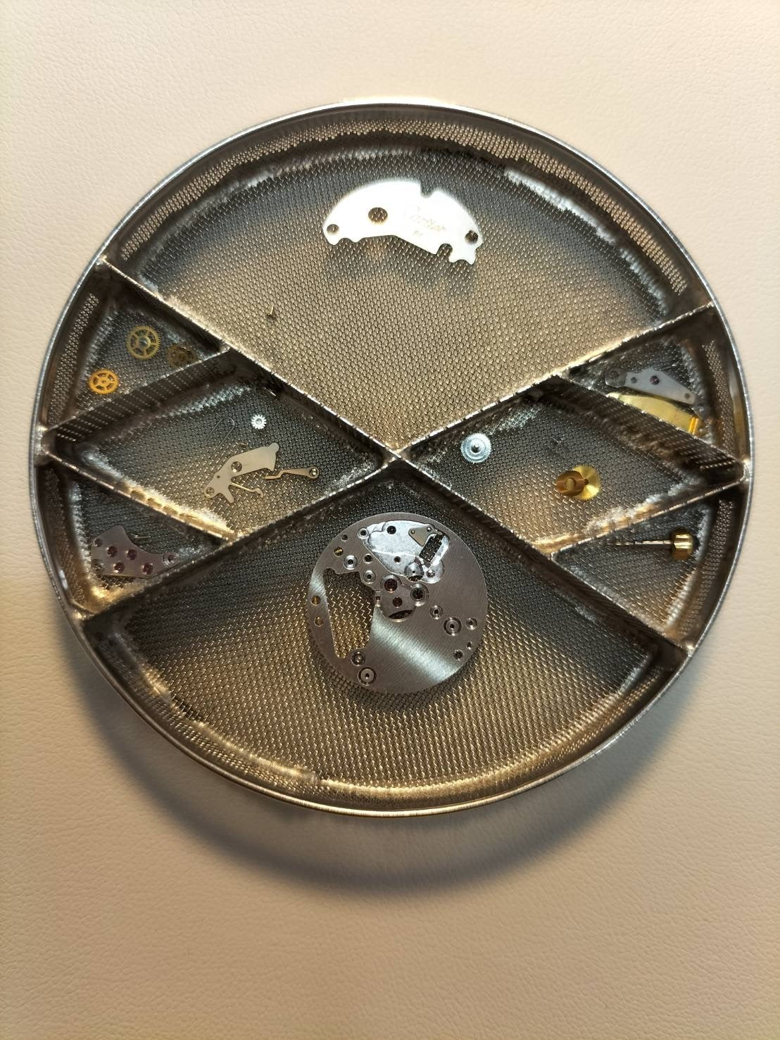 カルティエ マストタンク LM 6 81006 クォーツ Cal.81 SV925 革 純正ピンバックル(GP)ガーネットクロワゾネ文字盤(SWISS表記)箱 タグ オーバーホール済み