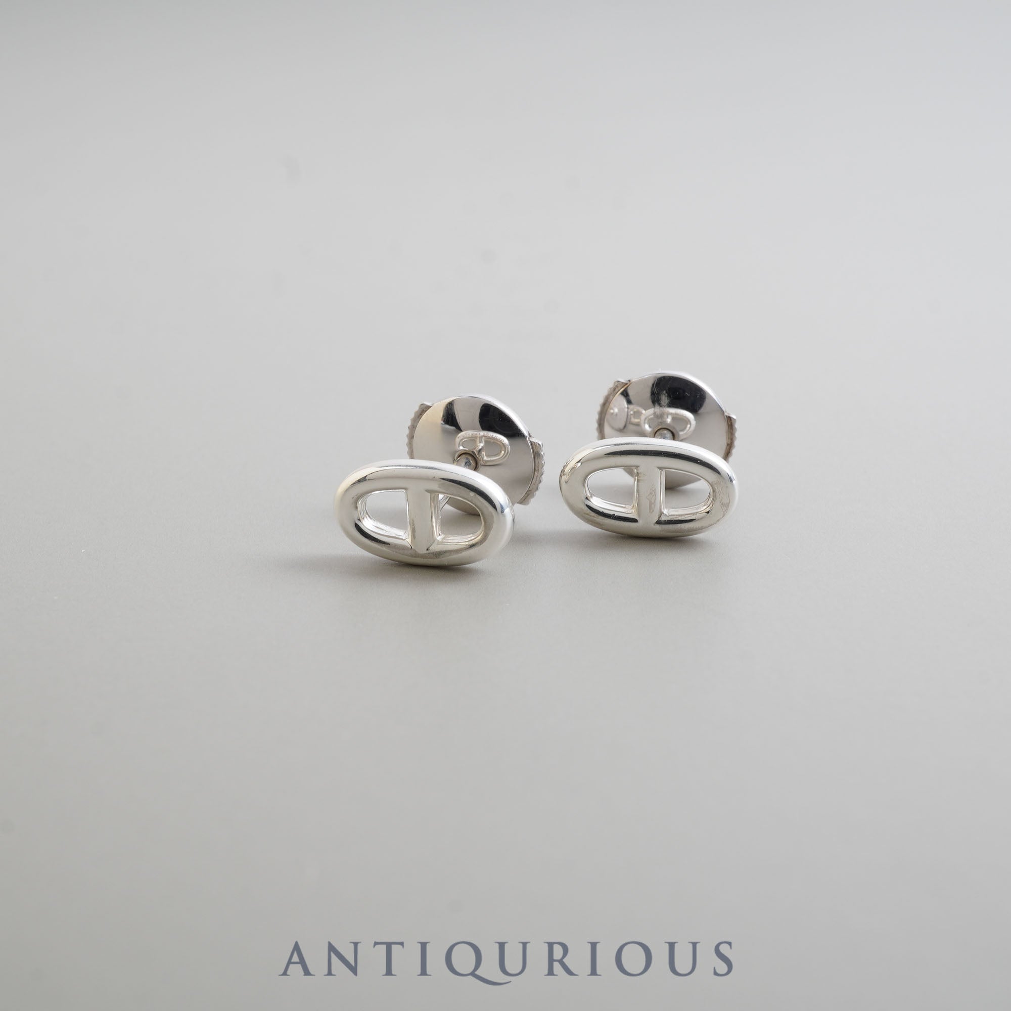 Hermes earrings Chaine d'Ancre 東京銀座のヴィンテージウォッチ