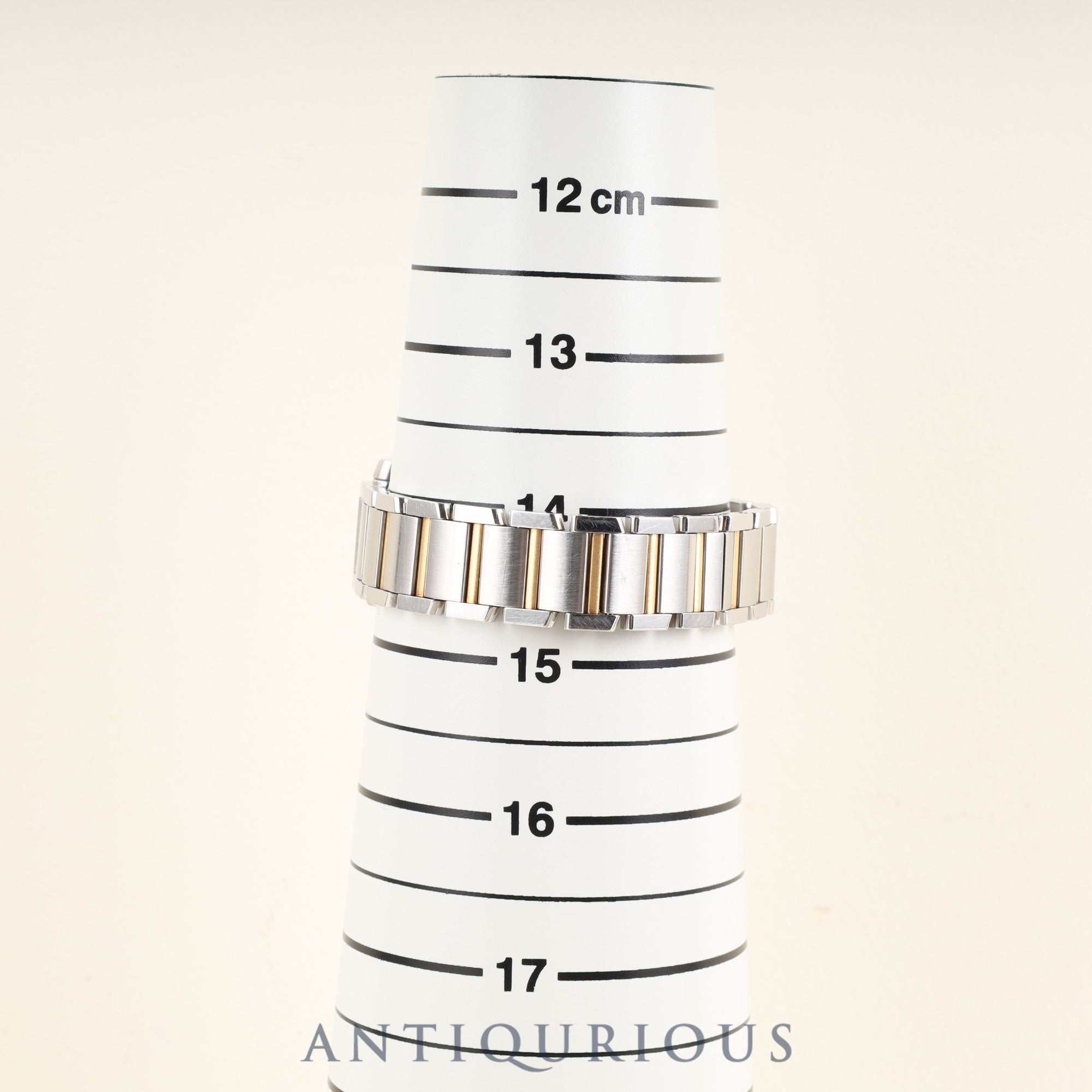 カルティエ タンクフランセーズ SM W51007Q4/3217 クォーツ Cal.057 SS/YG SS/YG アイボリーローマン文字盤 箱 保証書(2020年)オーバーホール済み