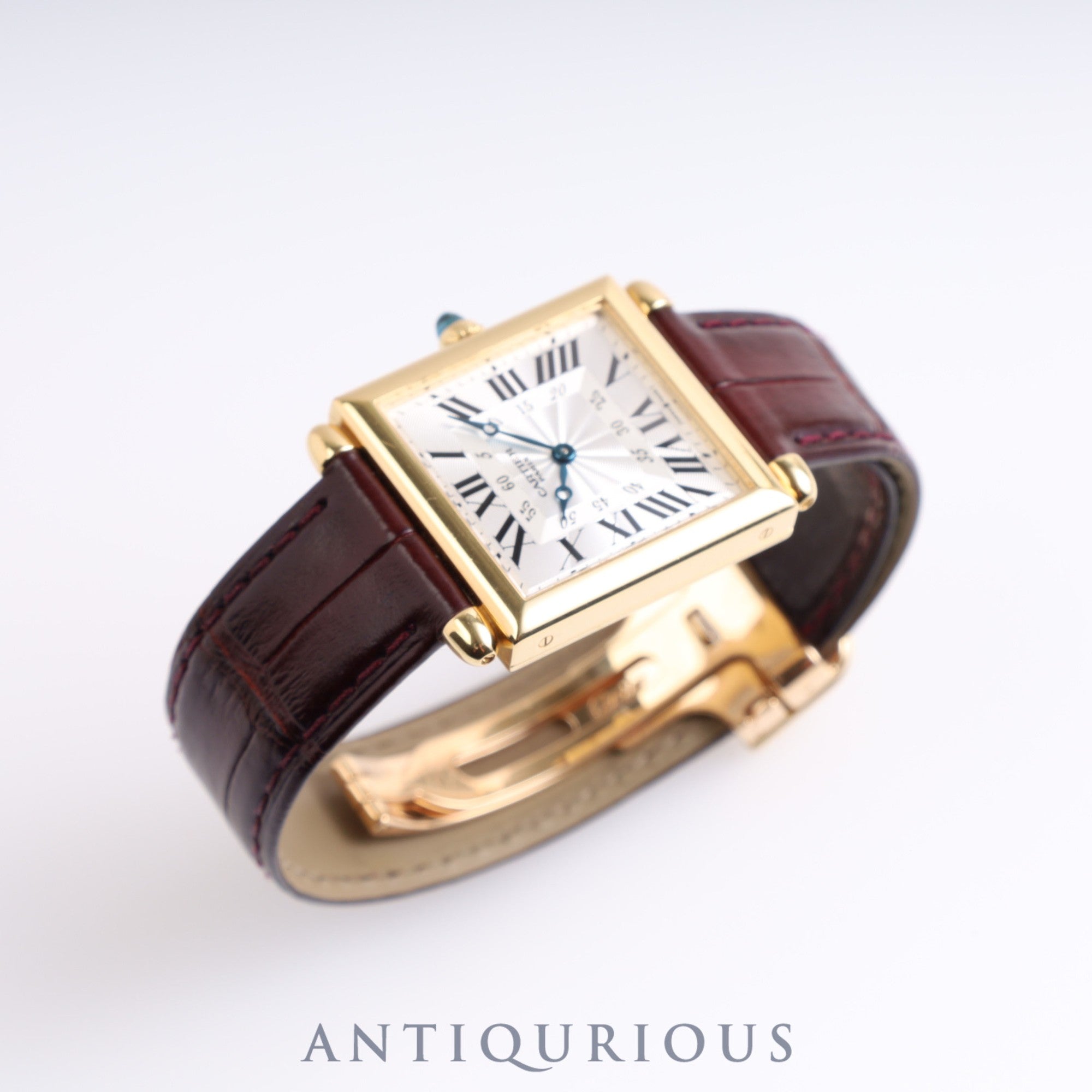 Cartier Tank Obu LM W1527551 2380 Box Warranty Card