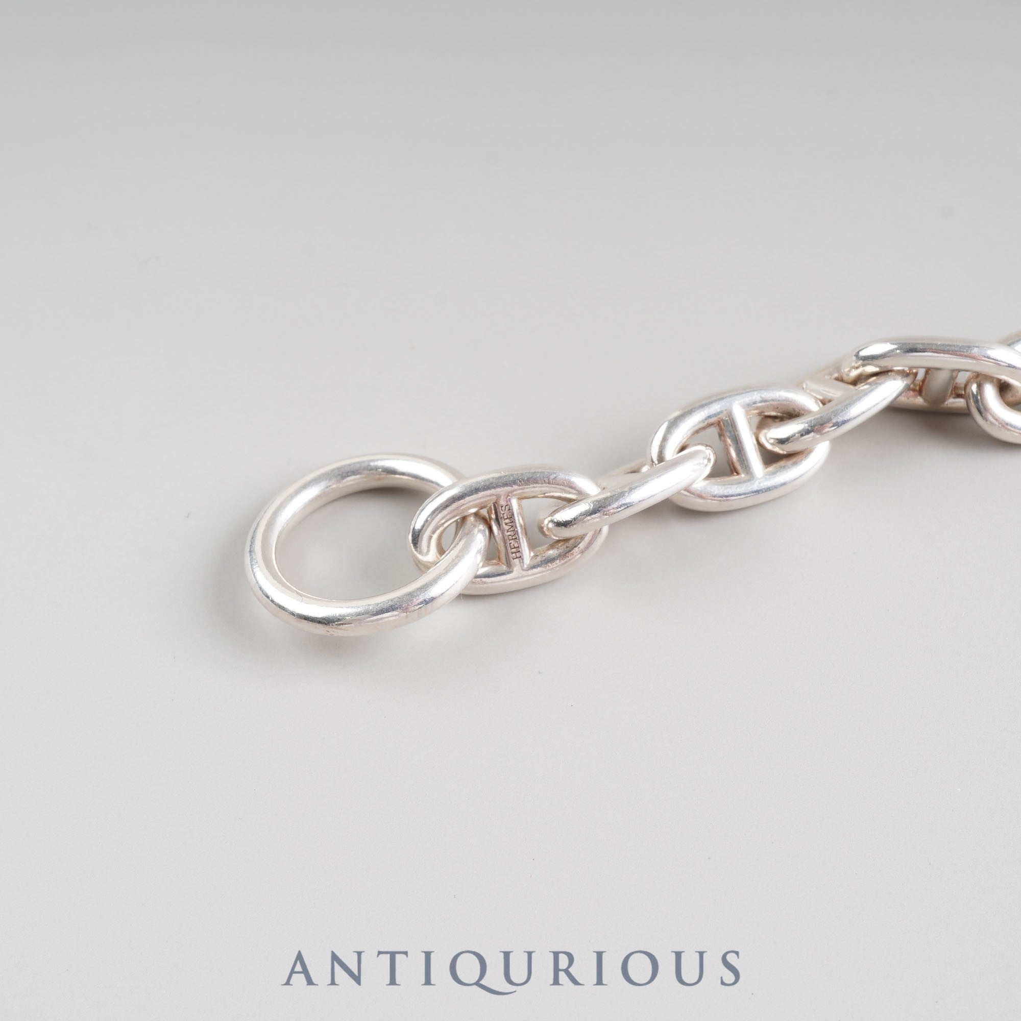 Hermes Bracelet Chaine d'Ancre MM 17 links SV925 Box