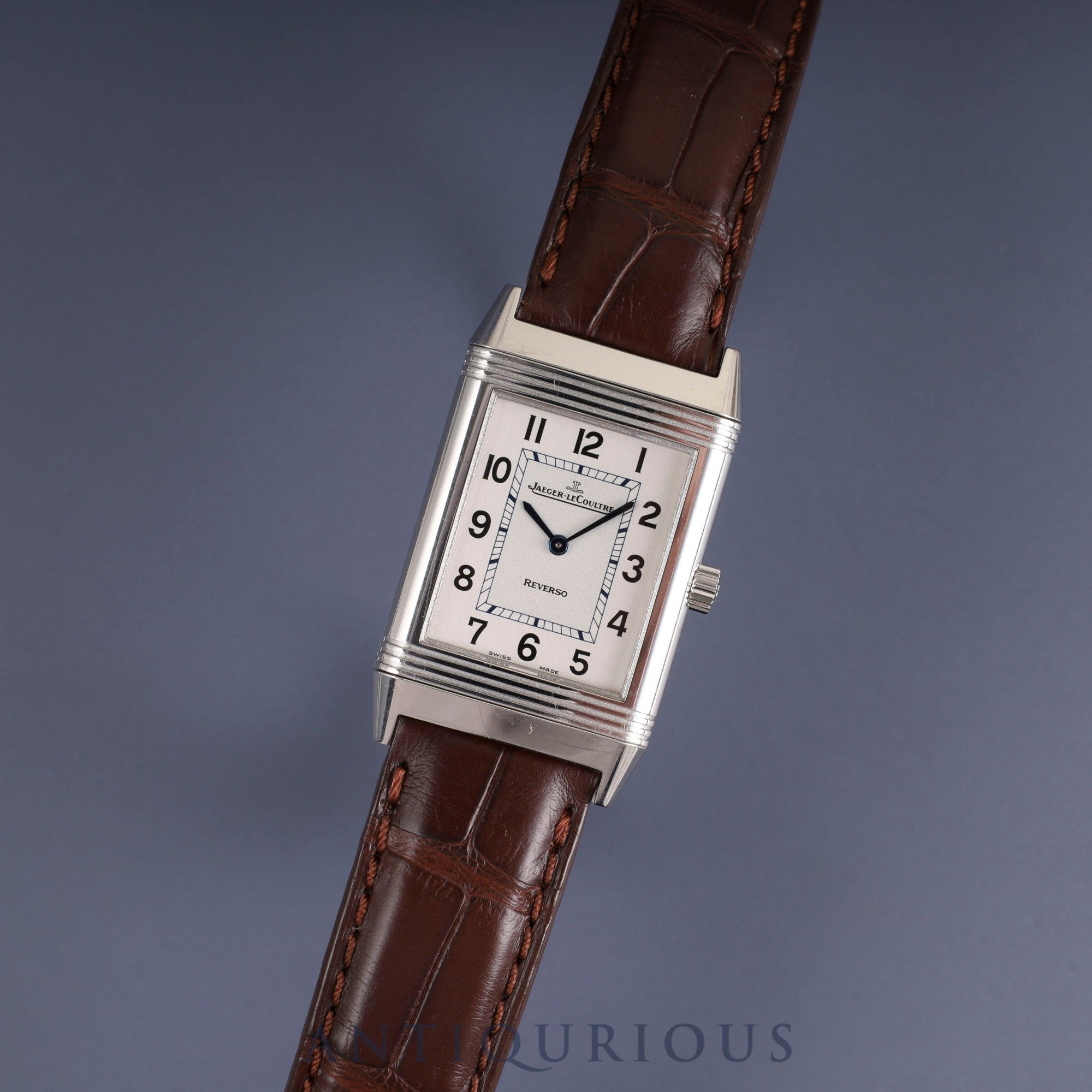 Jaeger-LeCoultre Reverso Classic Q2508412 / 252.8.86 Manual winding Cal.846/1 SS Genuine leather strap Genuine buckle (SS) Silver dial Box Booklet Warranty card (2015) Cloth Genuine replacement strap Overhauled