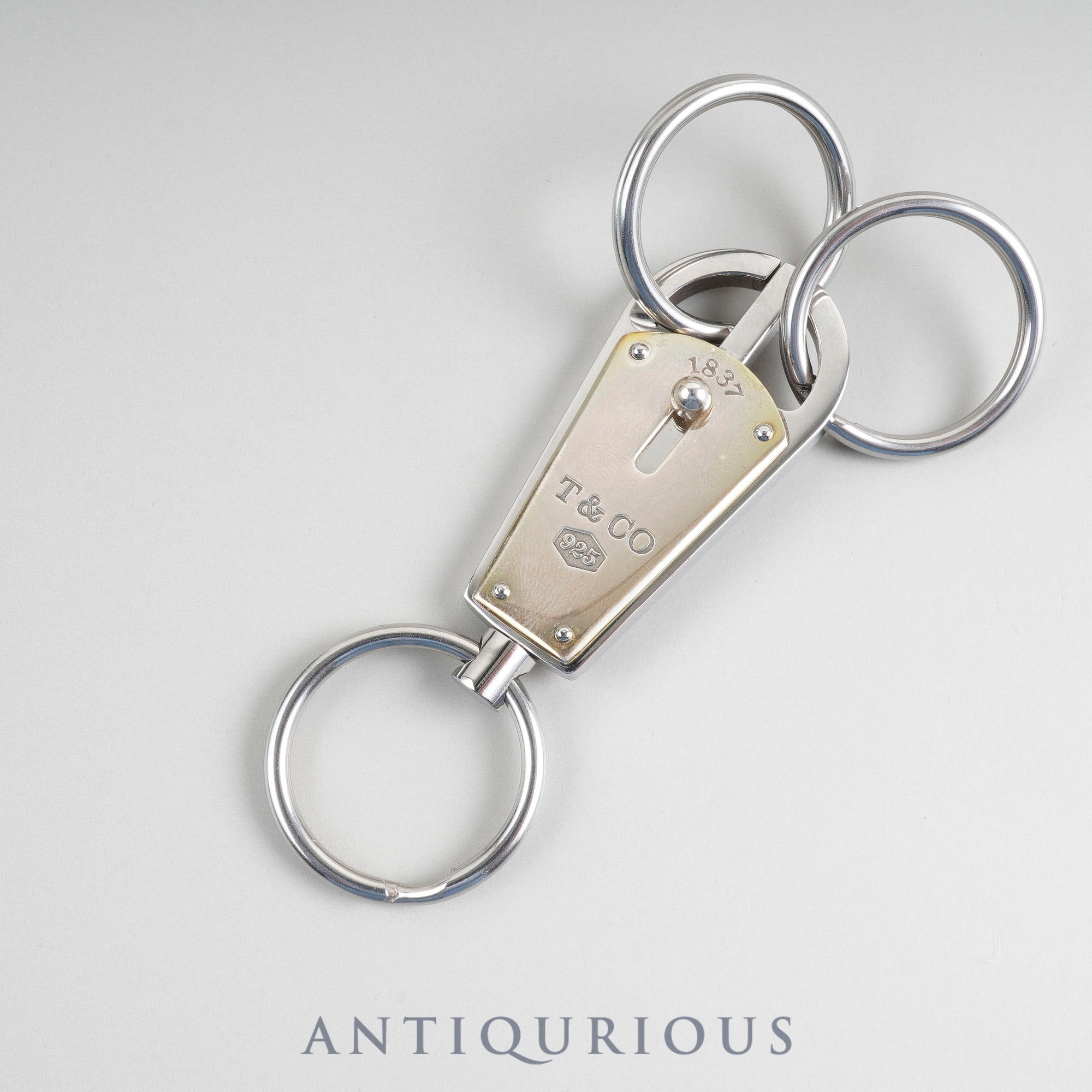 ティファニー キーリング 1837™ メイカーズ コレクション バレット 925×メタル 箱 保存袋