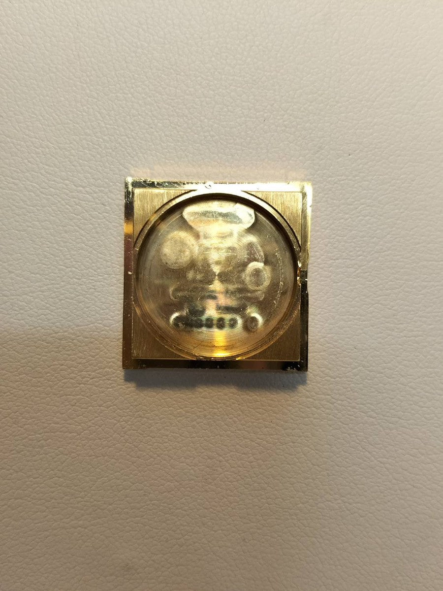 カルティエ マストタンク SM 手巻き Cal.78-1 革 純正尾錠(GP) スクエアトリニティ文字盤(SWISS表記)オーバーホール済み