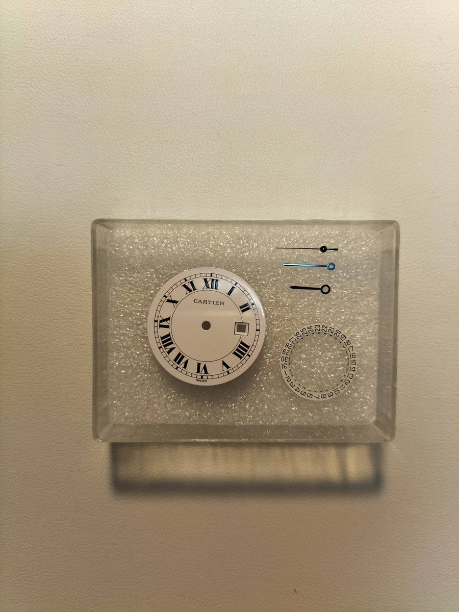 カルティエ サントス オクタゴン LM 2966 自動巻き Cal.077 SS/YG SS/YG ホワイトローマン文字盤 冊子 オーバーホール済み