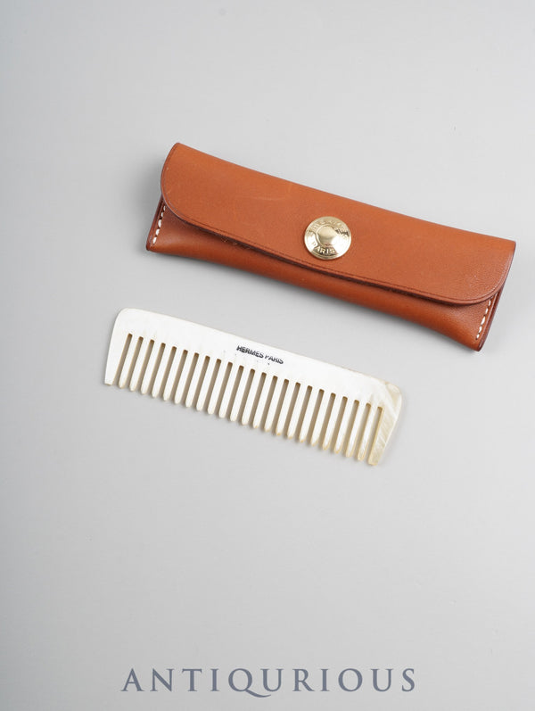 エルメス コーム エテュイペーニュ バッファローホーン ケース