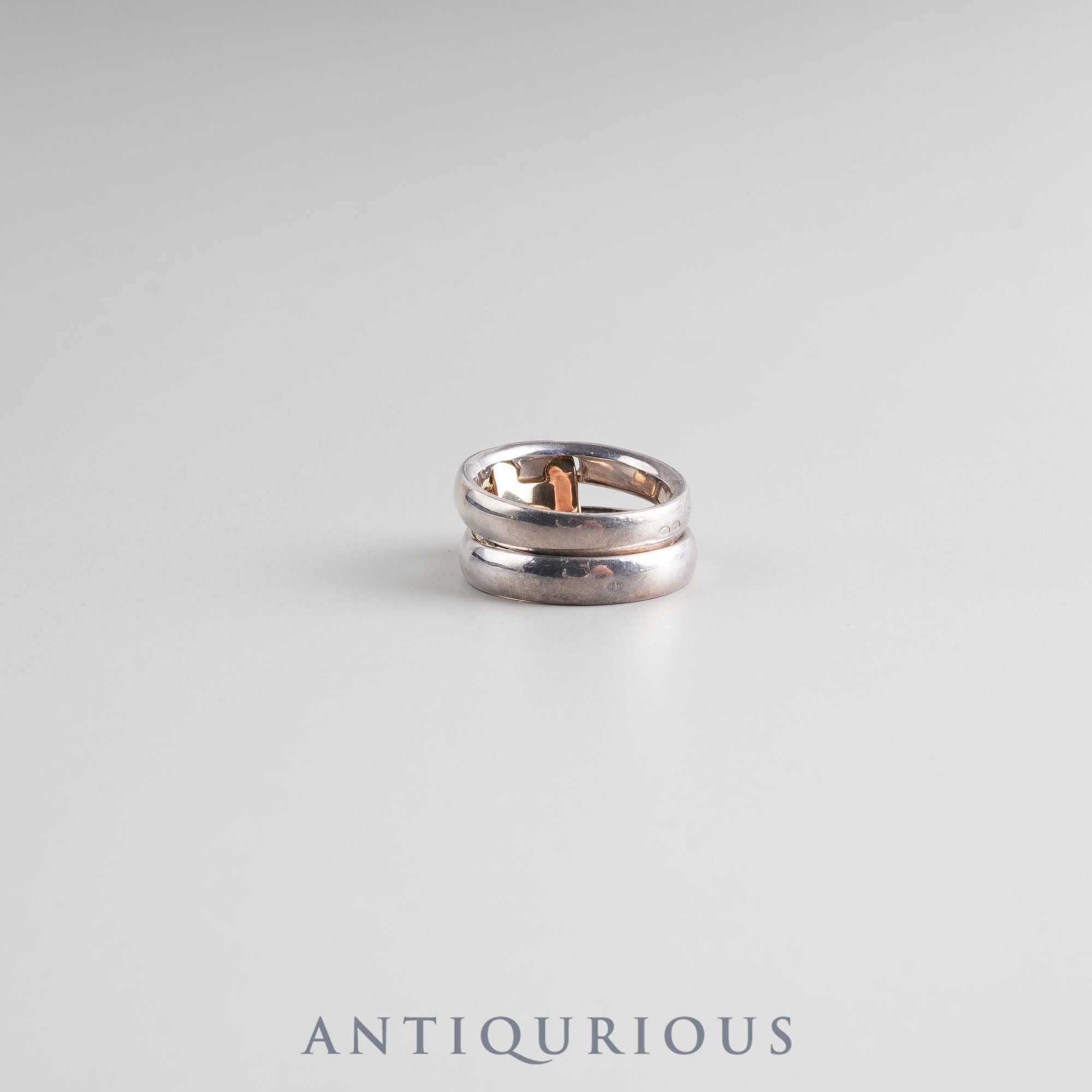 Hermes Ring Olympe SV925/750 size 9.5