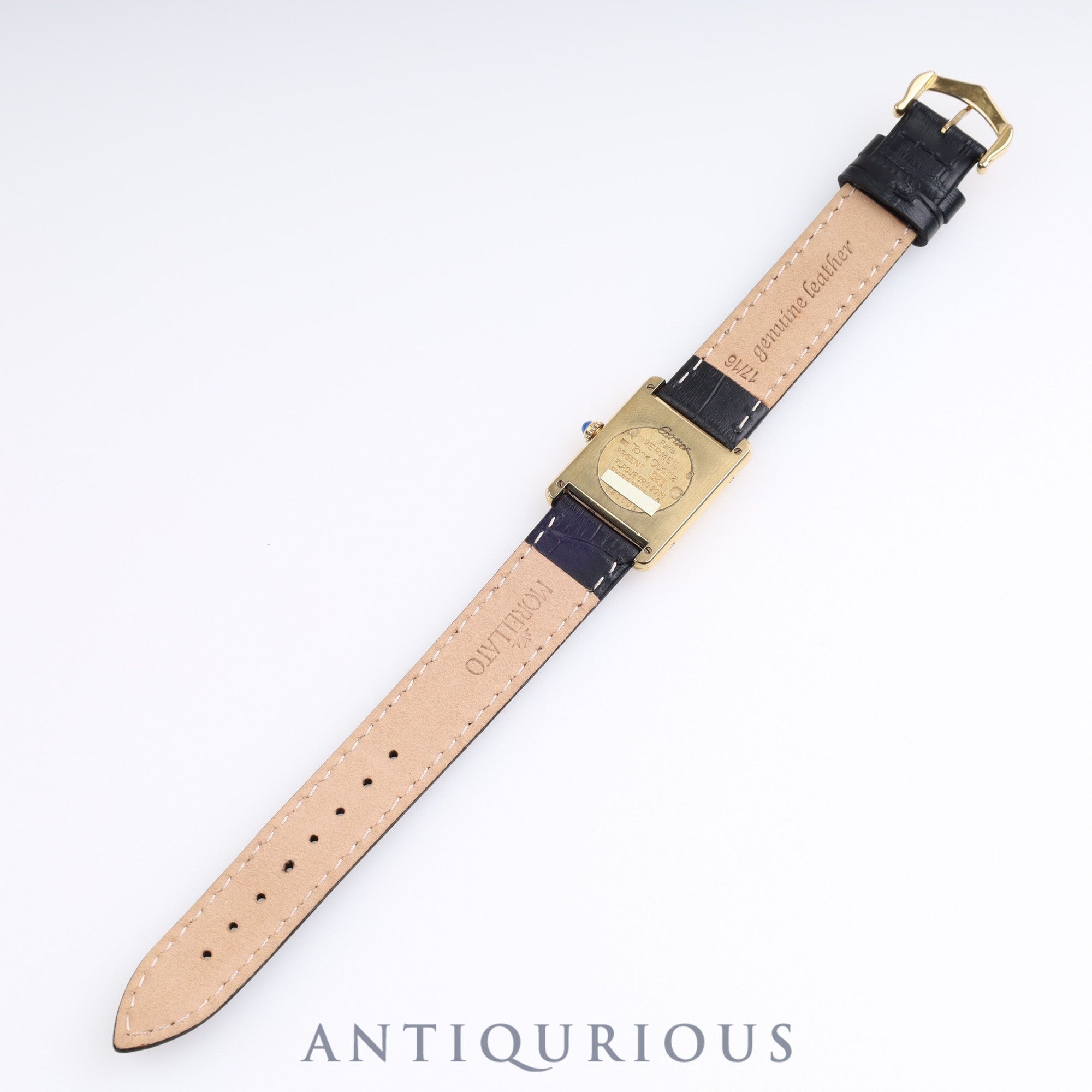 Cartier Must Tank LM QZ Ivory Roman Dial