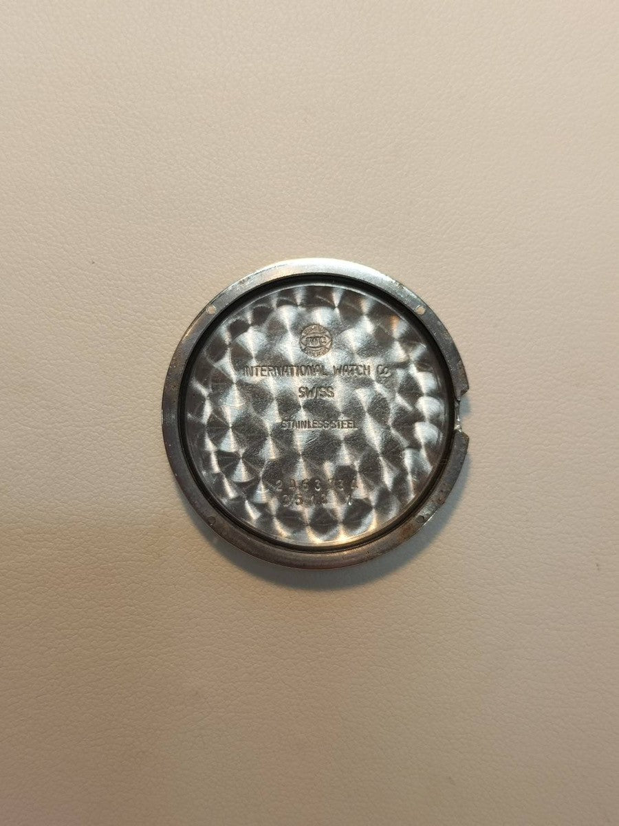 アイダブリュシー ポートフィノ IW351403 自動巻き Cal.C.37521 SS 革 社外尾錠(SS) ホワイト文字盤 オーバーホール済み