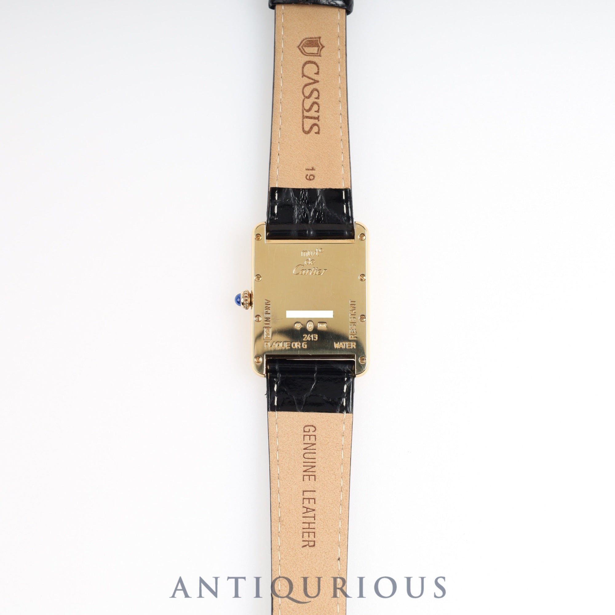 Cartier Must Tank GM (XL) Date QZ