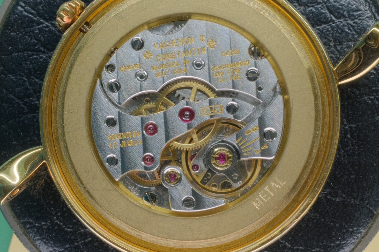 ヴァシュロン・コンスタンタン ヒストリカル ルネサンス 92084/000J-4 手巻き Cal.1014/1 750 革 純正尾錠(750)ゴールド文字盤 純正替えベルト オーバーホール済み