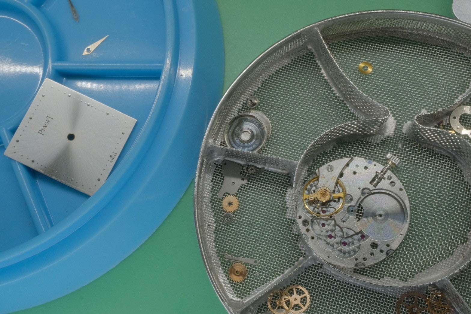 ピアジェ プロトコール 9150 手巻き Cal.9P2 750WG 革 純正尾錠(750WG) シルバー文字盤 純正替えベルト オーバーホール済み
