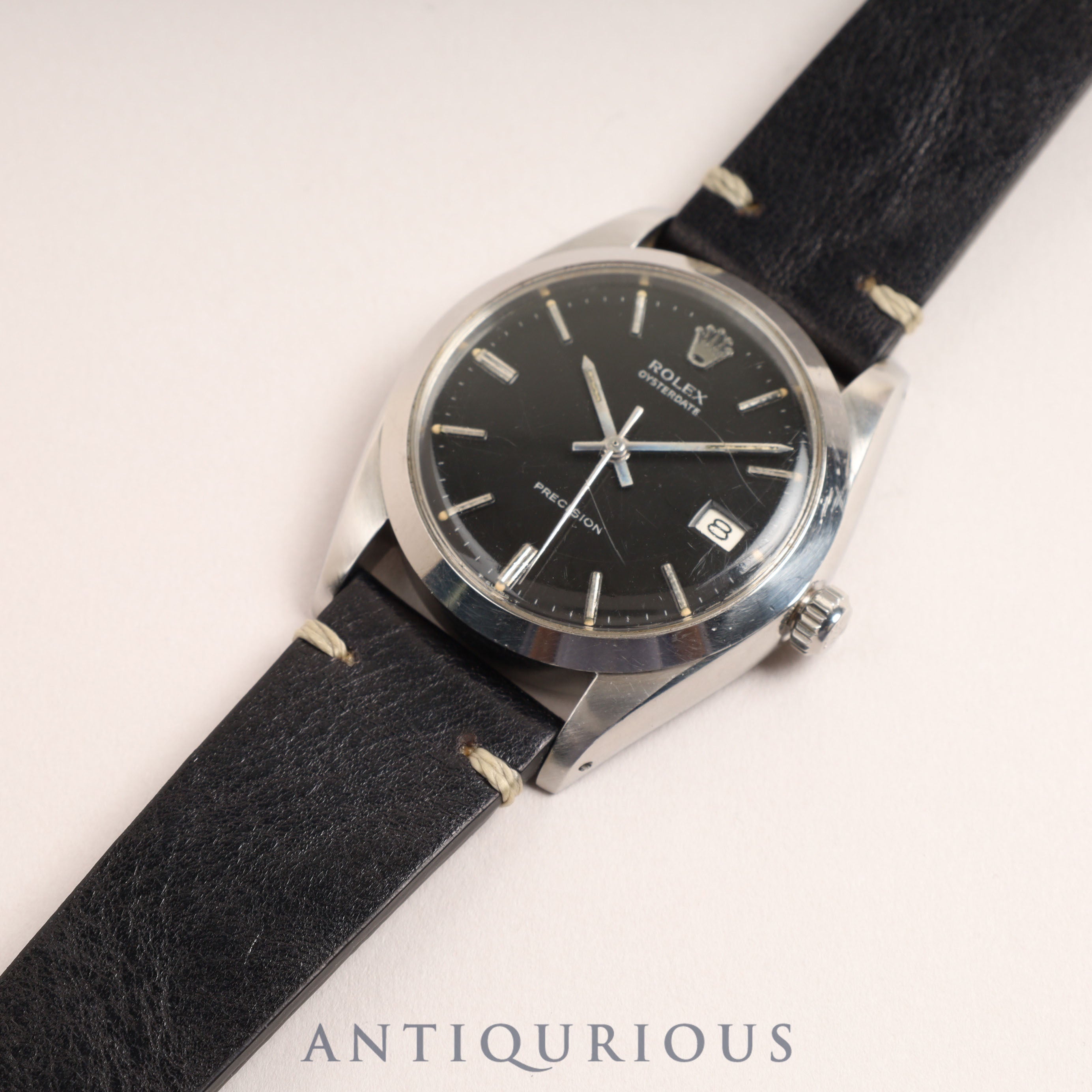 Rolex Oysterdate Precision 6694 Black Dial 1965