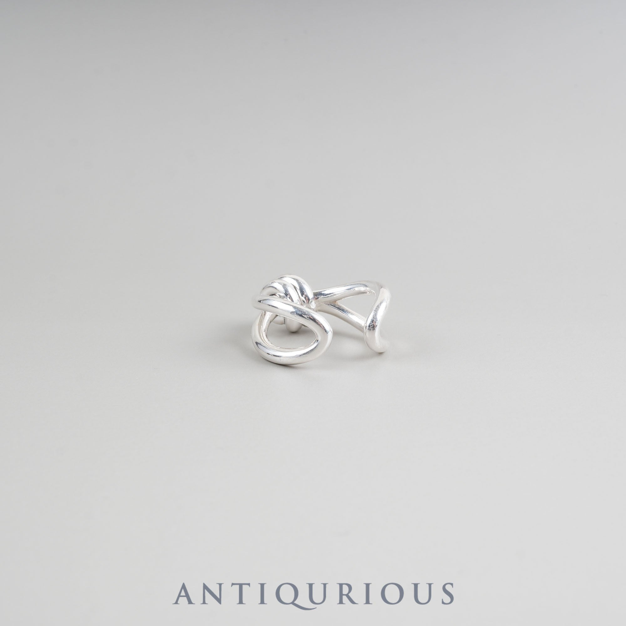 Bottega Veneta Ring Knot SV925 Approx. Size 15 Box, Dust Bag, Booklet