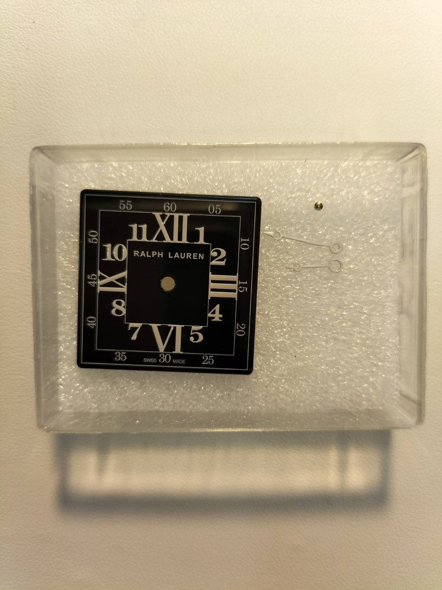 ラルフローレン スリムクラシック 867 RLR0150000 自動巻き SS SS ブラック文字盤 冊子 保証書 (2018年)コマ×2 オーバーホール