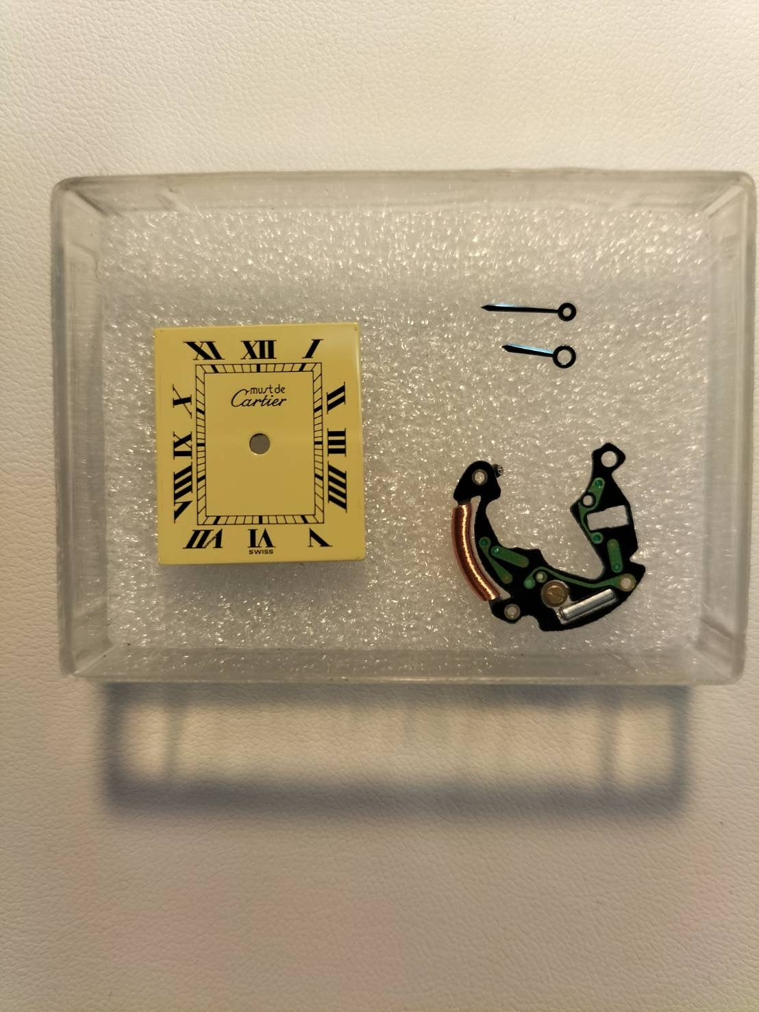 カルティエ マストタンク LM 1615 クォーツ SV925 革 純正尾錠(GP)アイボリーローマン文字盤(SWISS表記) オーバーホール済み