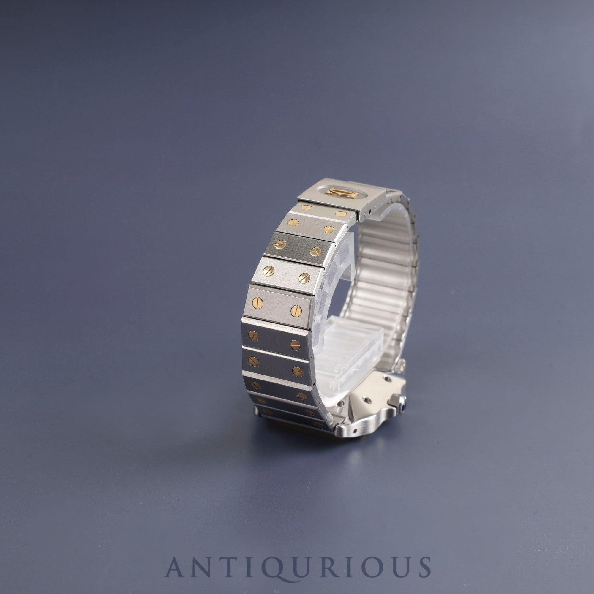 カルティエ サントス ガルベ LM 1172961 自動巻き SS/YG SS/YG ホワイトローマン文字盤 オーバーホール済み