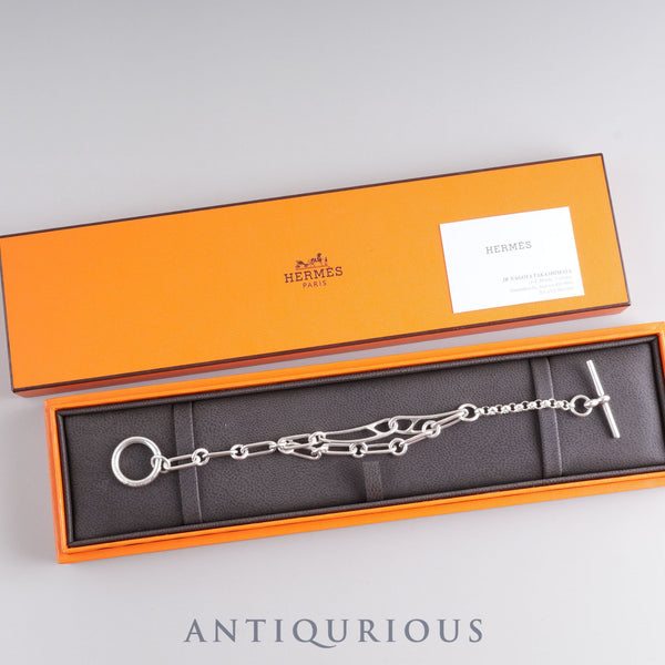 エルメス ブレスレット シェーヌダンクル パンク SV925 ST 箱 カード