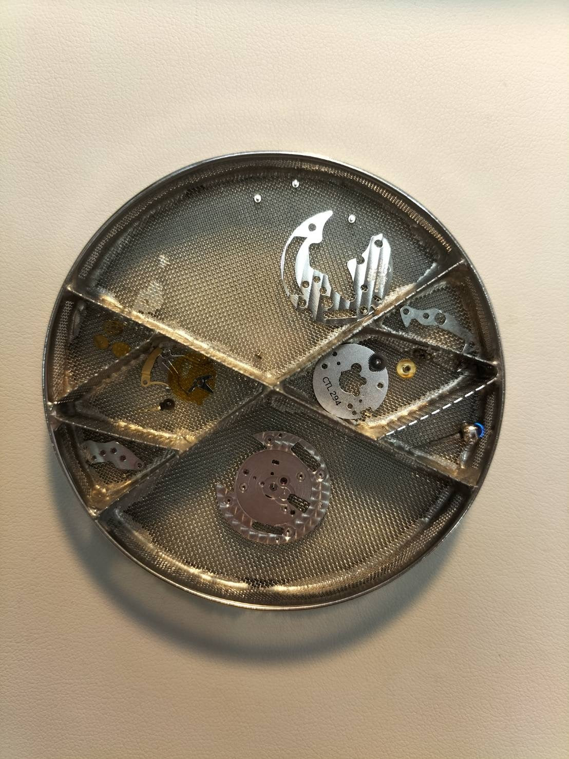 Cartier Must Vendome VLC SM W1007165 / 1850 Quartz Cal.90 SV925 Leather Genuine D-buckle (SS) Opalan dial Overhauled