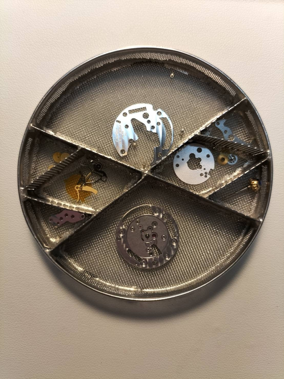 カルティエ マストタンク LM 590005 クォーツ Cal.90 SV925 革 純正Dバックル(GP) トリニティ文字盤 オーバーホール済み