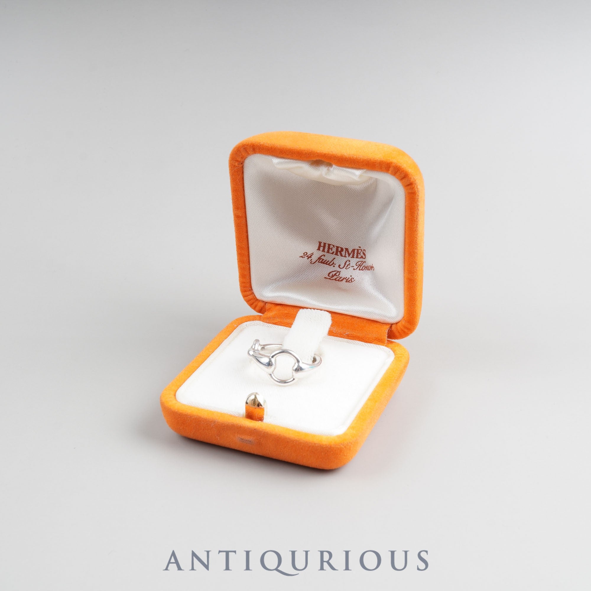 Hermes Ring Horsebit SV925 Approx. Size 9 Box